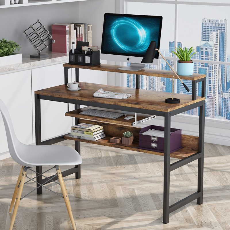 Borough Wharf Florio Gaming Computer Desk Wayfair.co.uk